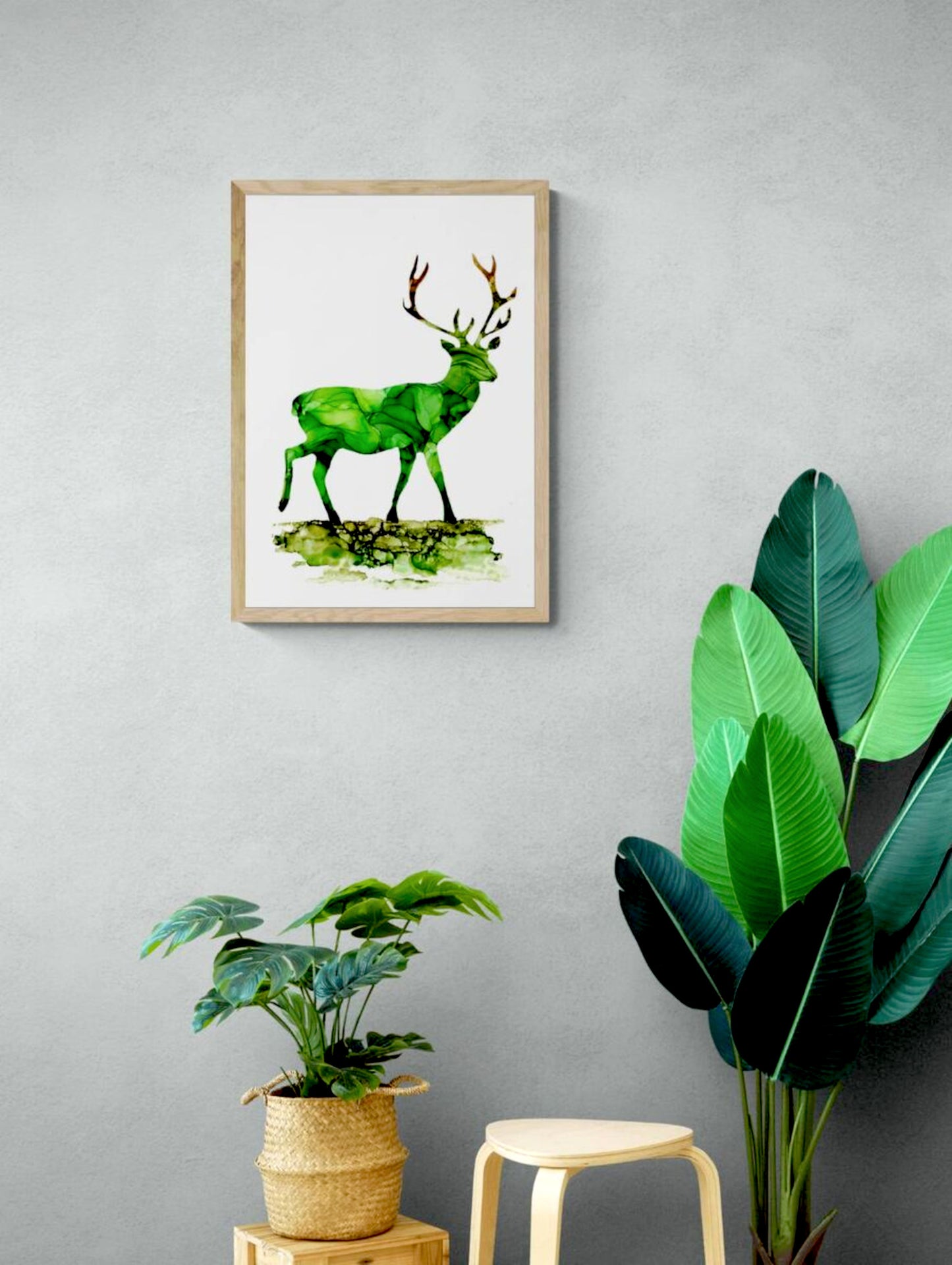 Stag Print