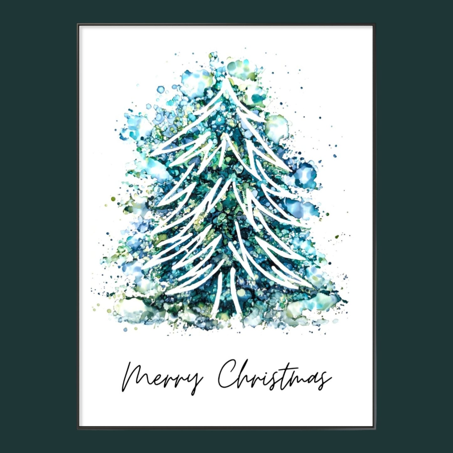 Alcohol Ink Christmas Card Workshop