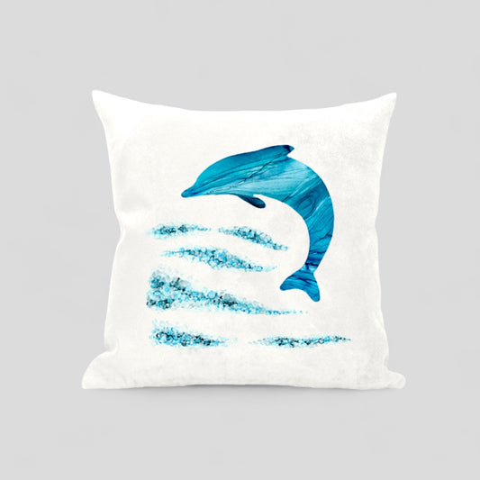 Soft Touch Dolphin Cushion