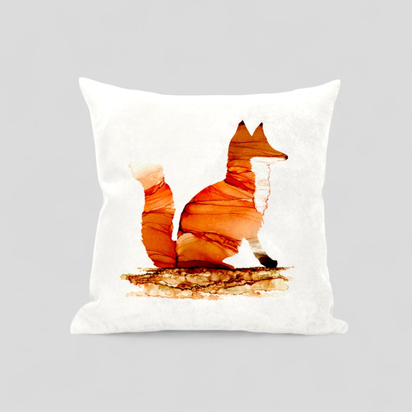 Soft Touch Fox Cushion