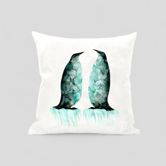Soft Touch Penguins Cushion