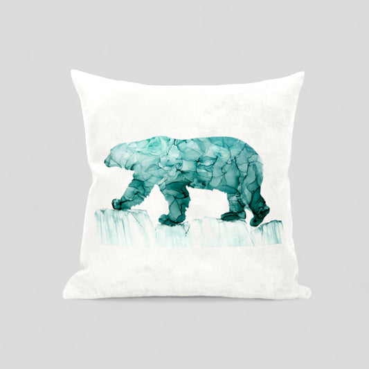 Soft Touch Polar Bear Cushion
