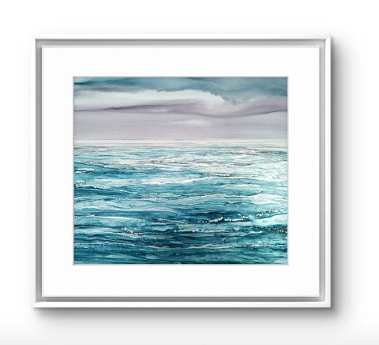 Alcohol Ink Seascape Workshop