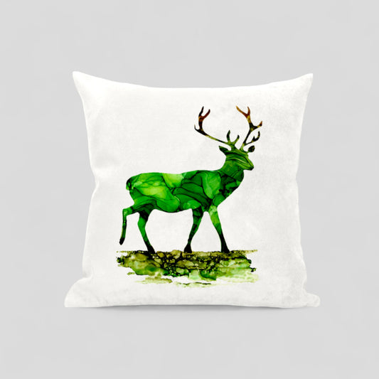 Soft Touch Stag Cushion